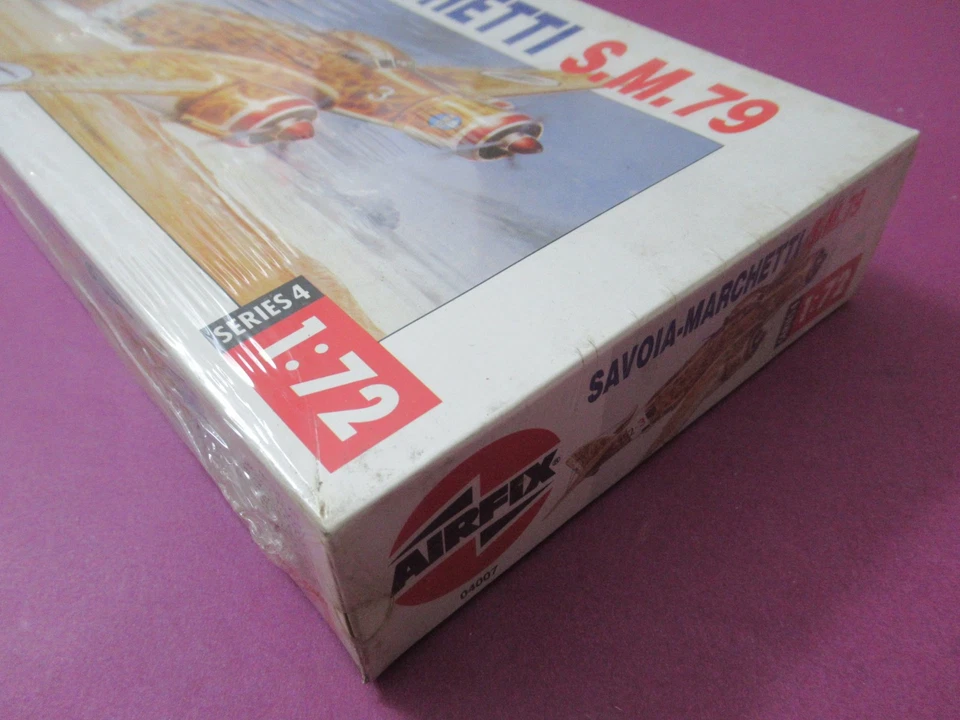 AIRFIX SAVOIA MARCHETTI S.M.79 SCALA 1/72 NUOVO E INCELOFANATO - Immagine 3 di 4
