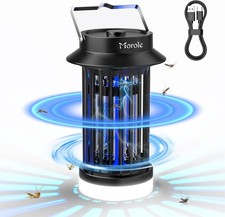 Morole Fly Zapper Rechargeable USB Bug Mosquito Killer UV LED Indoor Outdoor