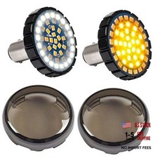 1157 Front Led Turn Signal Lights 2 Inch Bullet Running Light With Amberwhite 1157 Front Led Turn Signal Lights 2 Inch Bullet Running Light With Amberwhite