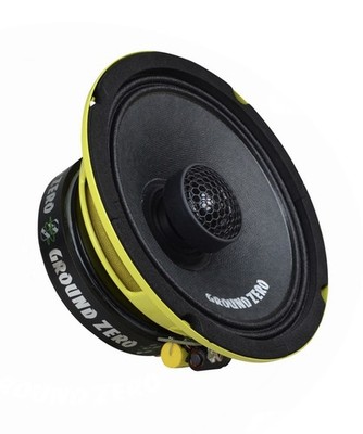 Ground Zero 6.5  2-Way Coaxial Speaker System GZCF 6.5XSPL (pair) 100w Rms