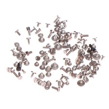 100 Piece Set of Watch Battery Clamp Screw Assortment Replaces Old Battery Cl...