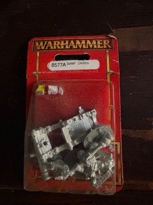 Vintage Warhammer Dwarf Cannon 8577A Sealed Blister Citadel GW Oldhammer