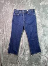 Vintage Levi  s 517 90s Orange Tab Waist 38 Raw Hem Y2K Skater Grunge