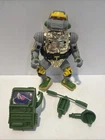 Teenage Mutant Ninja Turtles METALHEAD Figure 1989 Playmates TMNT Complete