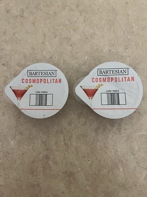 Bartesian Cocktail Mixer Capsules Cosmopolitan Set Of 2