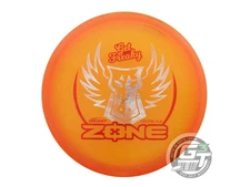 USED Discraft [SMITH] CryZtal Z FLX Zone 176g Orange Holo Logo Foil Putter Disc