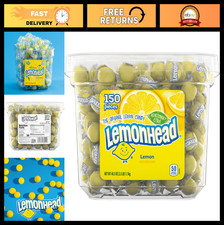Individually Wrapped Hard Lemon Candy - 150 Count, 40.5 Ounce Sweet Treats