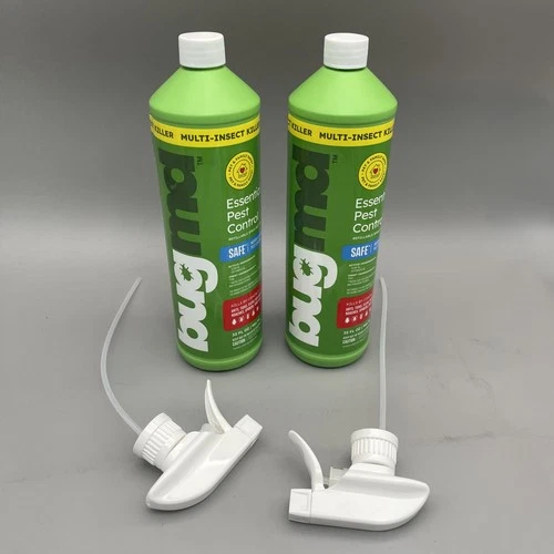 2 Pack Bug MD Essential Pest Control Insect Killer Spray 32oz Each Exp 05/28