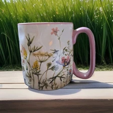 Bella 10 Strawberry Street Ceramic Mug- Wild Flowers- BRAND NEW
