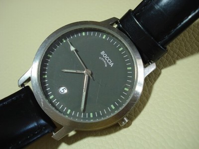 Boccia Titanium   Herren Armbanduhr