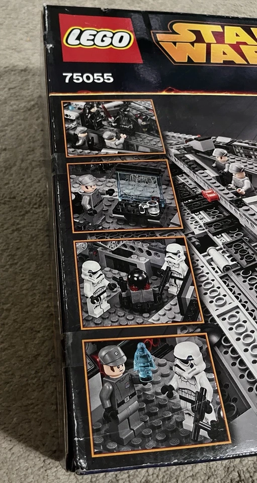 LEGO 75055 Star Wars Imperial Star Destroyer 1359 peças lacrado de fábrica novo 2014! - Imagem 3 de 4