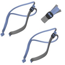 Adjustable Headgear for AirFit P10/N30, Soft Elastic, Quick-Fit, 2-Pack