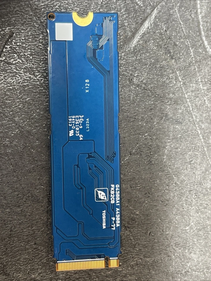 Toshiba KXG50ZNV512G XG5 512GB M.2 NVMe 1.8” SSD Solid State Drive - Image 3 of 4