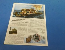 ADVERTISEMENT 1991 ROLEX GT MASTER VITAL ALSAR ADVERT WERBUNG WATCH 