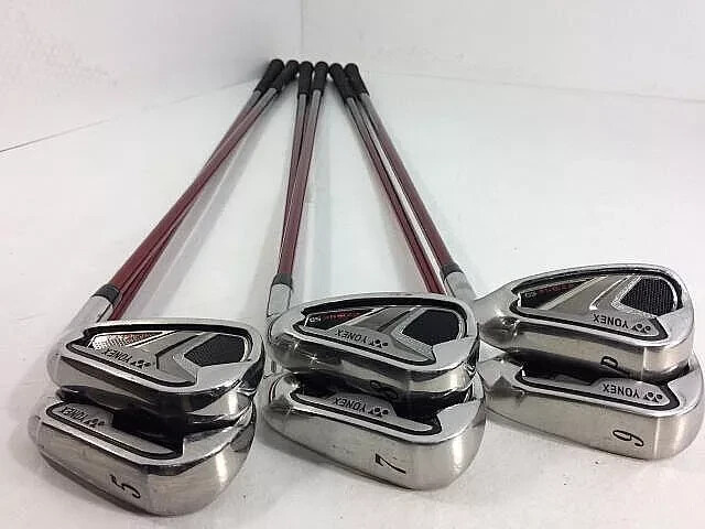 YONEX - ヨネックス　EZONE sd アイアンセット(5-9,pw,aw,sw) YONEX] EZONE SD 6Pcs 5-9+Pw iron set NANO SPEED 200 Flex