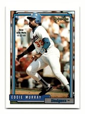 Eddie Murray 1992 O-Pee-Chee #780 HOF New York Mets Near Mint NM