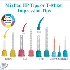 MixPac HP / T-Mixer VPS Impression /Temporary Crown /Bite material IntraOral Tip