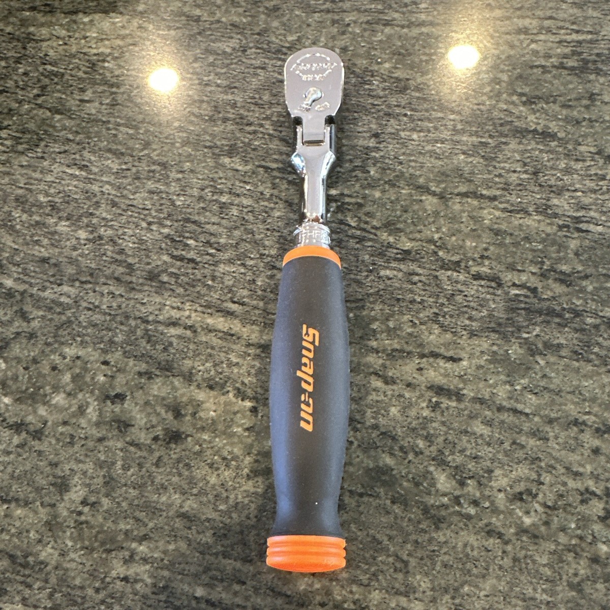 Snap-On fhf80a 3/8” drive flex head soft grip handle ratchet