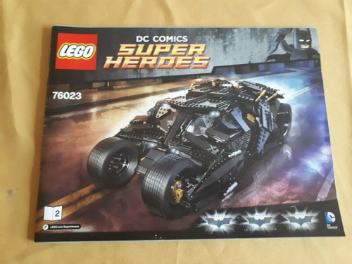 Lego 76023 Batman Tumbler Instruction 
