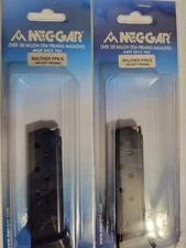 Lot of 2 - MecGar Walther PPK/S 380acp 7 Round Magazine w/Finger Rest MGWPPKSFRB