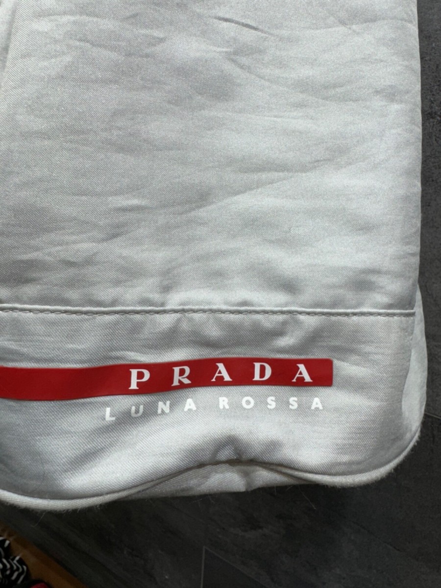 Prada Luna Rossa Vintage Shoulder Bag Sailing Bag | eBay