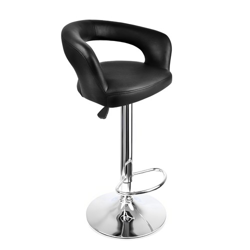 4X 2X 1X New PU PVC Leather Bar Stools Kitchen Chair Black White Red free postag - Picture 9 of 17