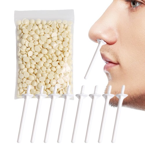 Nose Ear Hair Removal Wax Bead Kit Nasal Effective Painless for Hair Removal