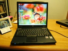 9Pin & Parallel HP Compaq NC6320 Laptop 3GB Windows 2000 Office2000 WrkGr8GdBat!