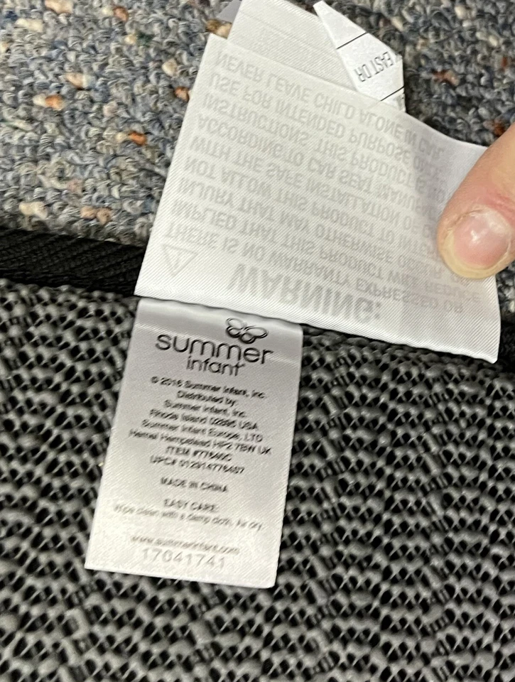 Протектор автомобильного сиденья черный, водонепроницаемый чехол на сиденье подушечка mfg: Summer Infant - Изображение 3 из 4