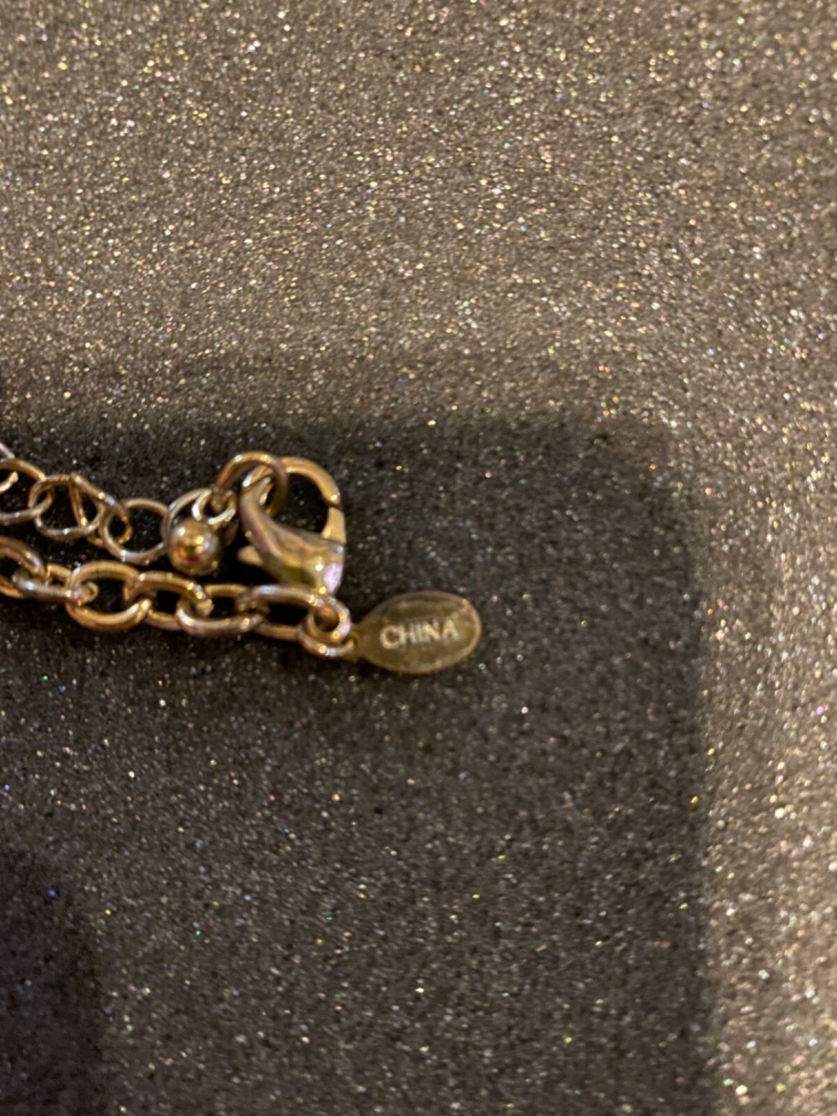 Rhinestone statement necklace with large gorgeous… - image 2