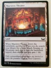1x Maestros Theater Streets of New Capenna MTG Magic the Gathering NM