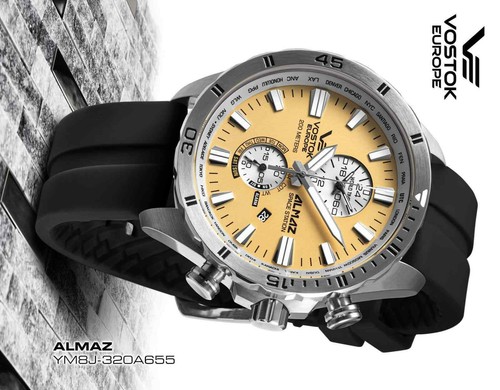 Vostok Europe Almaz Multifunction YM8J-320A655 - New - Picture 5 of 6