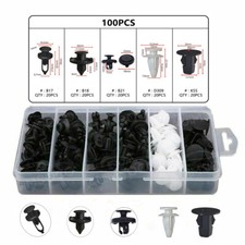 For Toyota Sienna Trim Panel Clips Bumper Fender Push Pin Rivet 7 8 9mm Engine