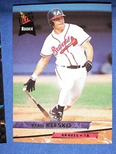 1993 Fleer Ultra #7 Ryan Klesko Rookie Baseball Card RC Atlanta Braves MVP HOF
