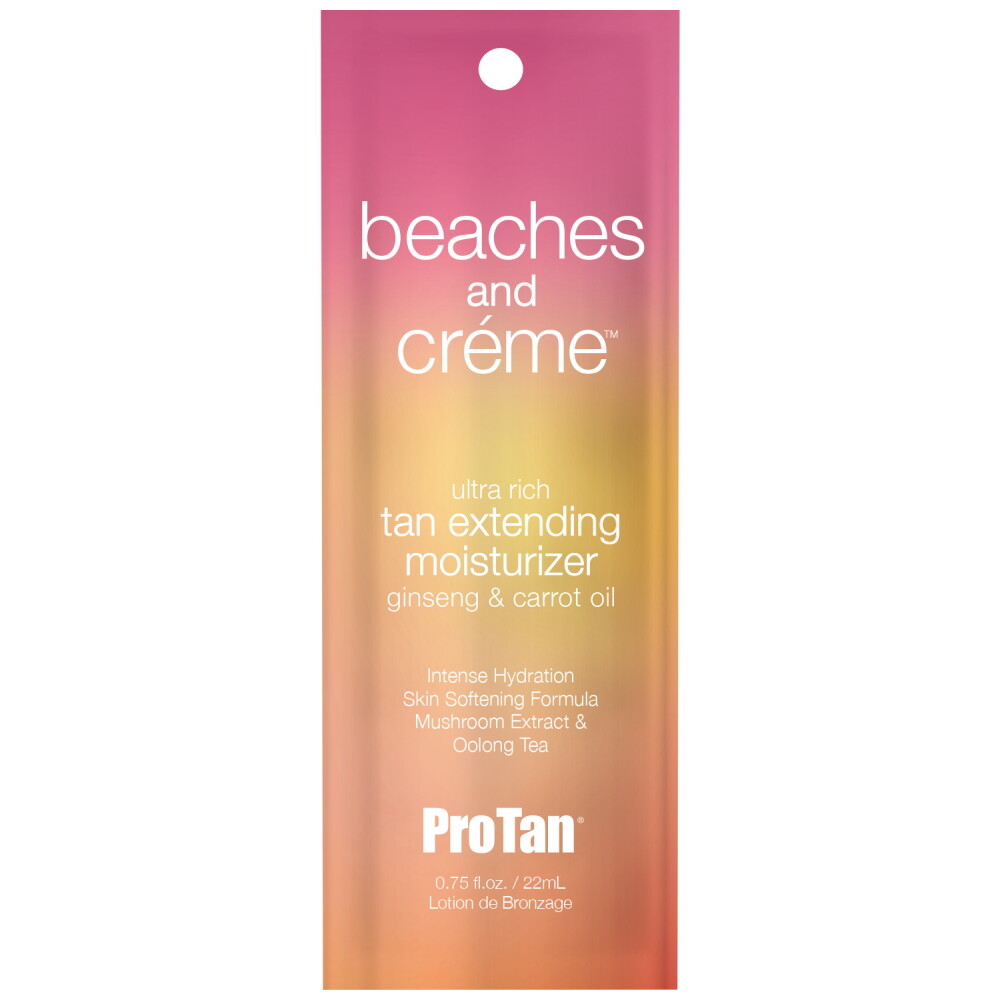 Pro Tan Beaches and Creme Collection sunbed tanning lotion cream ALL