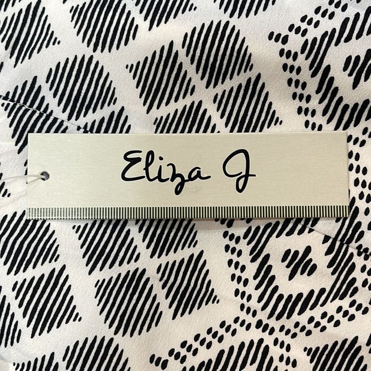 ELIZA J Halter Neck Scarf Maxi Dress Geometric Print BNWT Size 6 | eBay