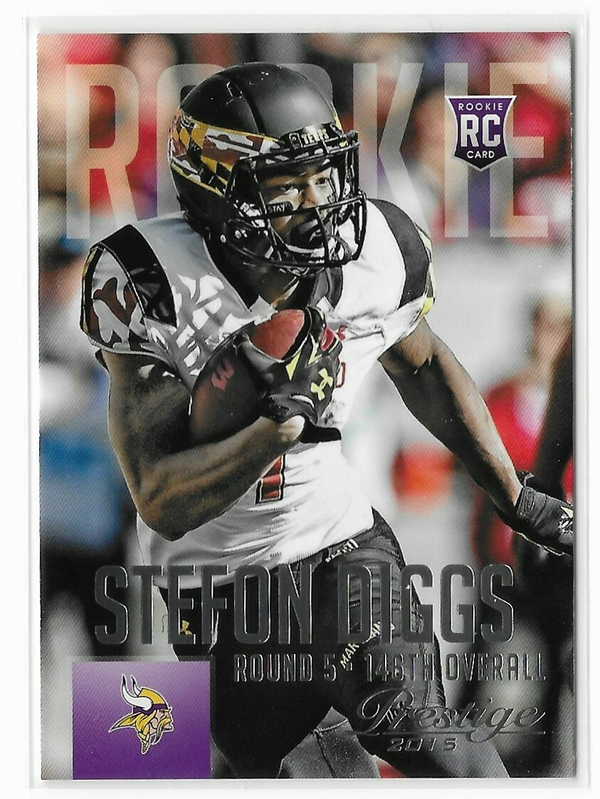 Stefon Diggs 2015 Panini Prestige Rookie #285 Minnesota Vikings