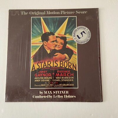 A Star Is Born Original Motion Picture Score Vinyl LP Ltd Edition Max Steiner