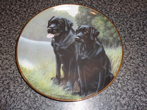 Lovely Franklin Mint Collectors Plate SPORTING COMPANIONS - Picture 2 of 4