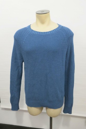 Bonobos Chunky Cable Knit Solid Blue 