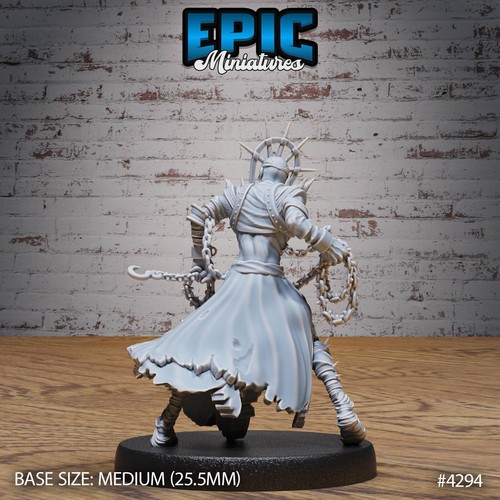 Kette Dämon D&D Dungeons and Dragons Miniatur - epische Miniaturen 28 mm - Bild 3 von 8