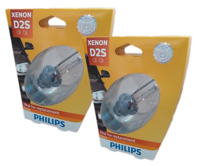 D2S PHILIPS VISION  Xenon Scheinwerfer Brenner  2 Stück 85122VIS1 