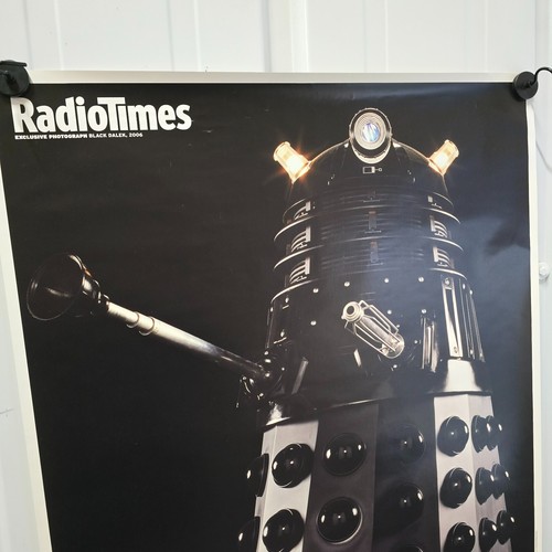 Dr Doctor Who 2006 Radio Times Double Sided Poster Dalek and Cybermen 84x60cm - Picture 13 of 18