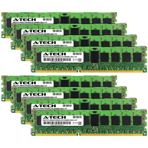 32GB 8x 4GB PC3-10600R RDIMM ASUS Z8PE-D12X Z9NH-D12/10G Z9PH-D16/FDR Memory RAM - Picture 2 of 3