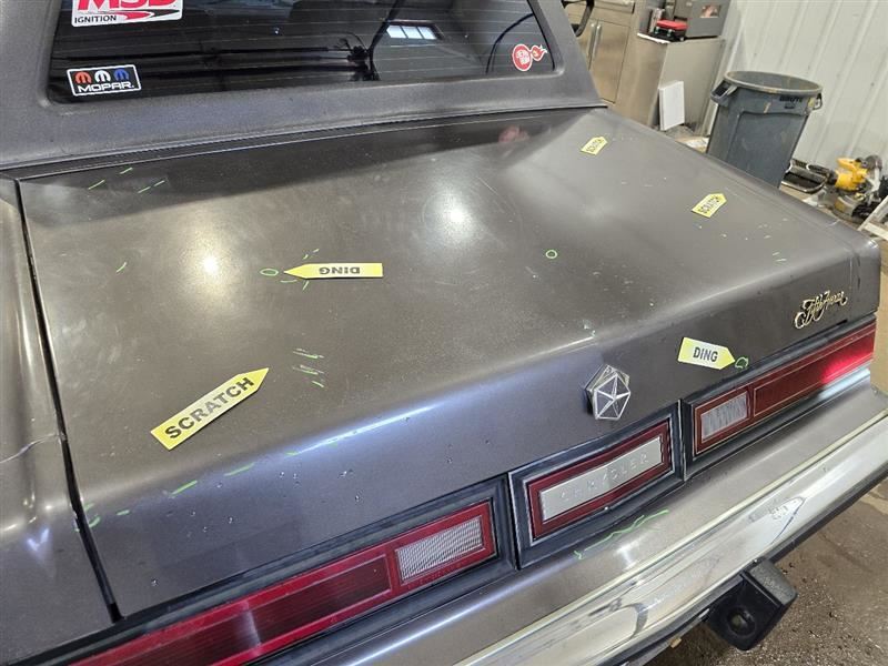 Trunk/Hatch/Tailgate Sedan Fits 80-89 DIPLOMAT 581911 | eBay