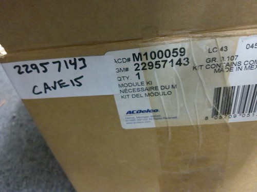 NEW Genuine GM OEM ACDelco Fuel Pump Module 22957143 | CAVE15 - Picture 2 of 5