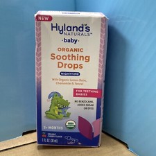 Hyland's Naturals Baby Organic Soothing Gel Nighttime For Teething Cherry 01-26