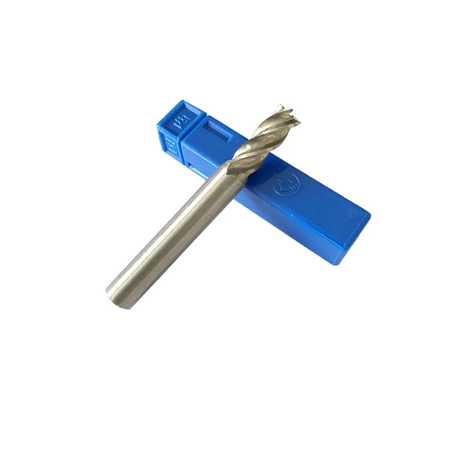 10Pcs/set 2-12mm HSS Straight Shank 4 Flute Cutter End Mill CNC Drill Bit Tool - Image 4 of 4