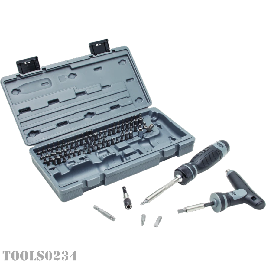 Juego de destornilladores multi-bit J61390 Proto 91 piezas con mango de trinquete Foto 3 de 4