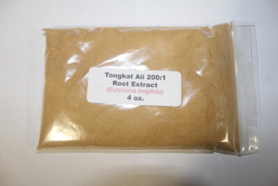 4 oz. Tongkat 200:1 Root Extract Powder 